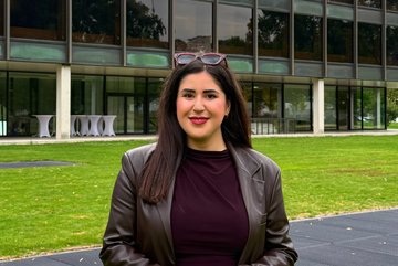Mersedeh Ghazaei, Spitzenkandidatin der Linken zur Landtagswahl